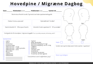 Hovedpine og Migræne Dagbog