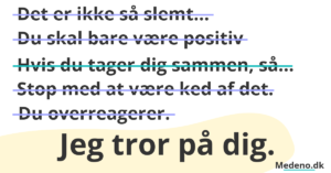 Jeg tror på dig - Smerternes Sprog