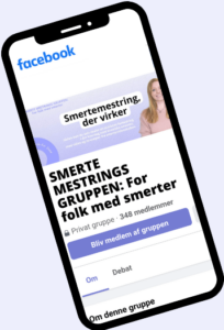 Mobil Mock Up af FB gruppe